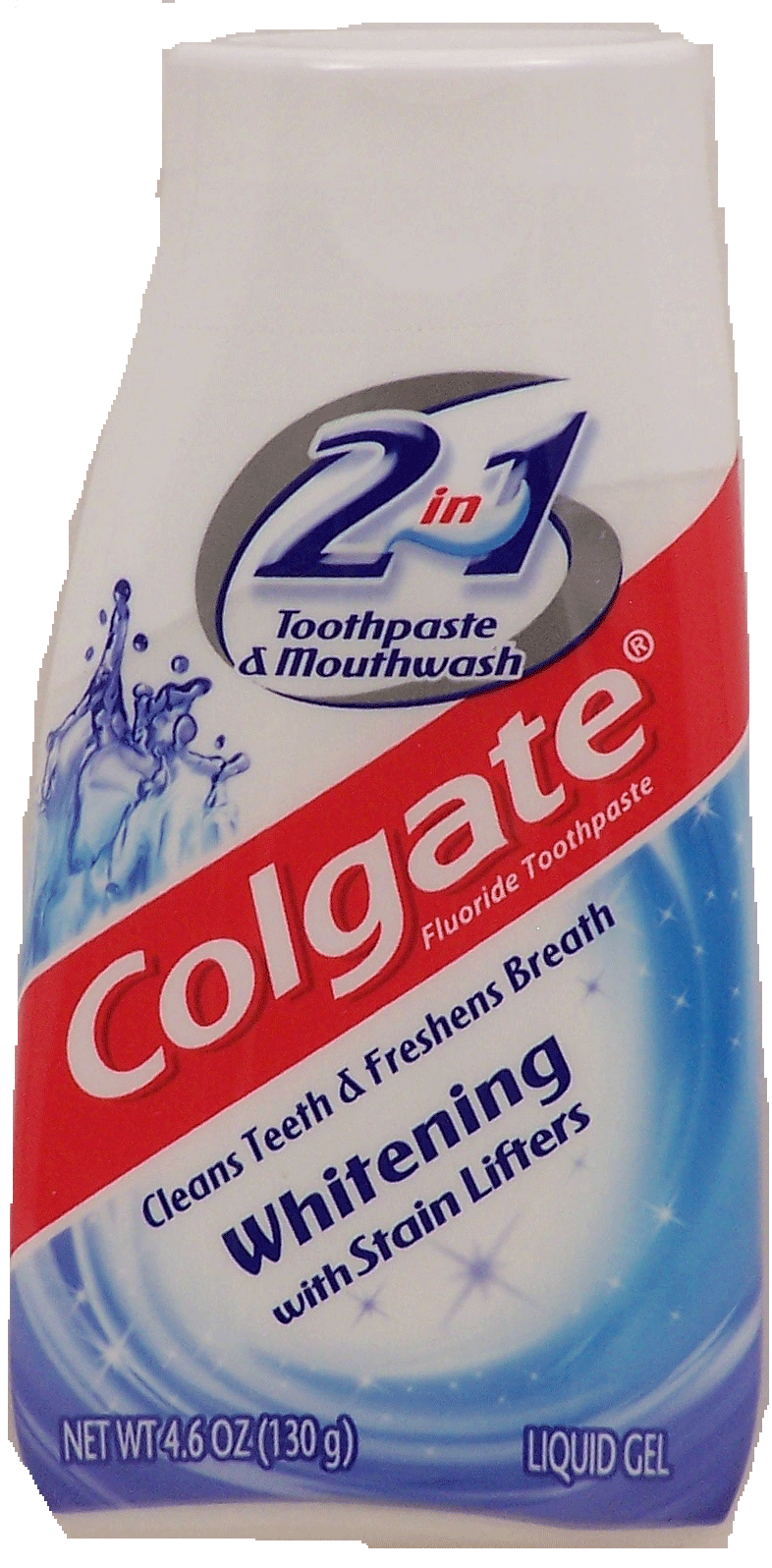 Colgate 2 In 1 whitening with tartar control fluoride toothpaste, liquid gel Full-Size Picture